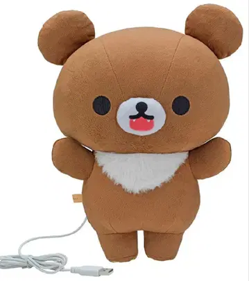 갈색 곰 히터 내장 봉제 인형