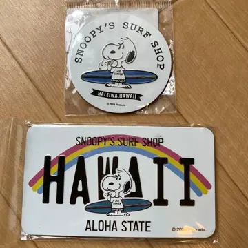 스누피 서프샵 마그넷 세트