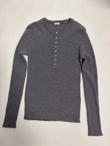 IENA 이에나 리브 헨리넥 풀오버