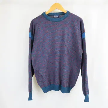 새상품급 VINTAGE Par Four 보더 오버 사이즈 스웨터 L