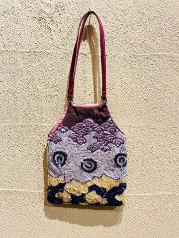 자망 퓨에쉬 비즈 스팽글 핸드백 백