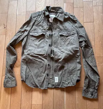 Abercrombie & Fitch 밀리터리 자켓 XL 카키
