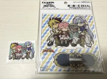 유희왕 ZEXAL 트론 일가 아크릴 스탠드 미사용