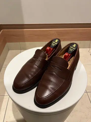 스코치 그레인 로퍼 브라운