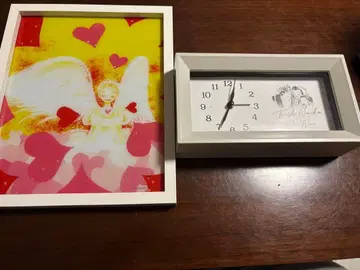 천사는 아무것도 아니야 프레임과 시계 세트 쓰리코인즈