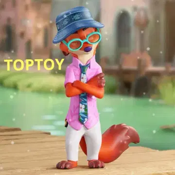 TOPTOY 주토피아 새로운 여정 시리즈 닉 피규어