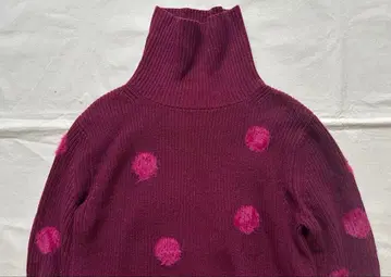 PS 폴스미스 도트 퍼 터틀넥 니트