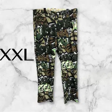 LOUDMOUTH 라우드마우스 스트레치 팬츠 XXL 카모플라쥬 카모 무늬