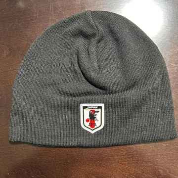 일본 축구 협회 니트 모자 블랙