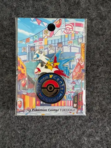 포켓몬 센터 후쿠오카 로고 배지 라티아스 라티오스 피카츄