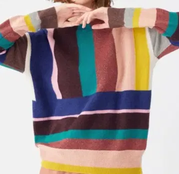 레어 새상품급 PS Paul Smith 뉴 시즌 스트라이프 니트 XL