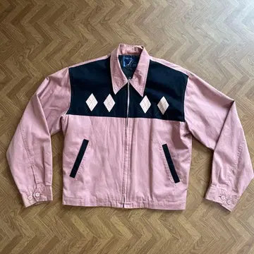 FRESH BOX 다이아몬드 무늬 자켓