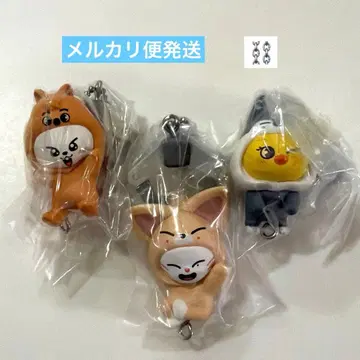 스키즈 skzoo 가챠 집어서 이어 붙이는 마스코트 지니렛 포가리 리노