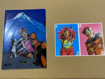 죠죠의 기묘한 모험 엽서&클리어 파일