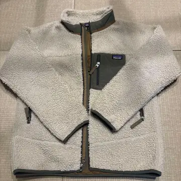 patagonia 플리스 자켓 XL 크림 올리브