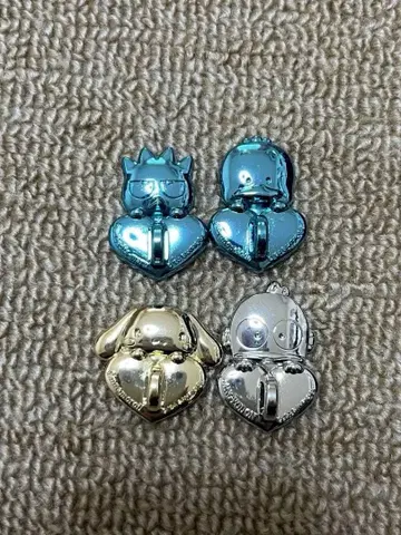 산리오 시크릿 키링 뱅거 4개 세트