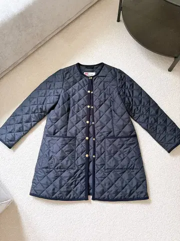 Traditional Weatherwear 퀼팅 자켓 네이비