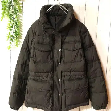 UNIQLO 다운 자켓 여성 M 브라운 계열