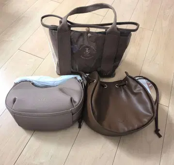 [ 미사용 새상품 ] Tal.by yumi. 백 3세트