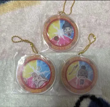 미세스 제일복권 메탈 참, 바스락 아크릴 참 3종 세트