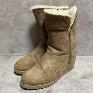 [ AG 바이 아쿠아걸 ] ( 23.5 ) 어그 부츠 사이드 지퍼 보아