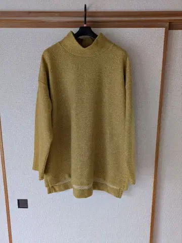 골든 베어 튜닉 스웨터