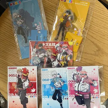 도즐사 5th Anniversary 아크릴 스탠드 엽서