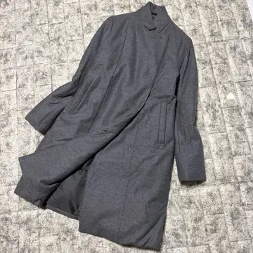 theory theory 다운 코트 스탠드 카라 울