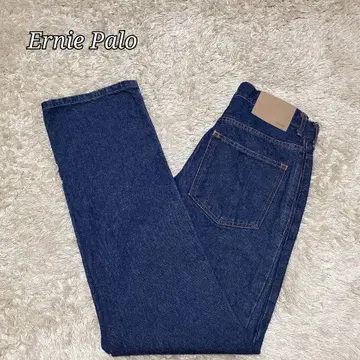 새상품급 Ernie Palo 데님 청바지 스트레이트 팬츠 44