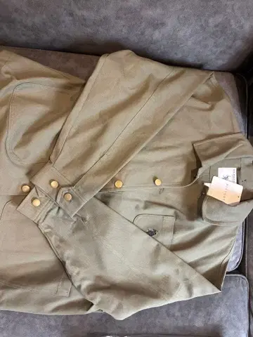 [ 미사용 새상품 ] U.S. POLO ASSN. 커버올 L 사이즈 카키