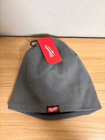 [ 일본 미발매 ] Milwaukee 그레이 니트 모자