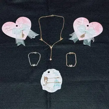 디즈니 스토어 구매 미키 & 신데렐라 액세서리 4점