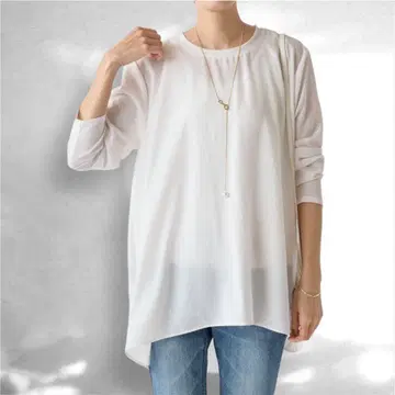 beardsley 후면 드레이프 T 블라우스 0 사이즈