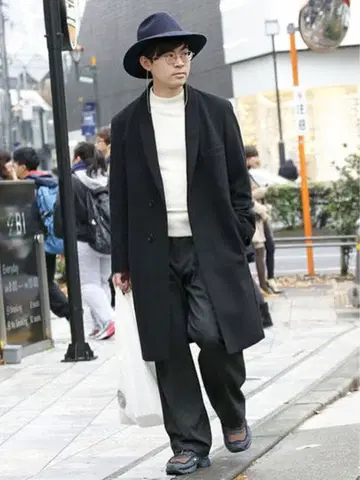 [ mokey time ] 롱 브림 햇