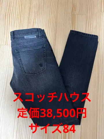 새상품 스카치 하우스 카이하라 데님 84 사이즈 블랙 데님 삼양상회