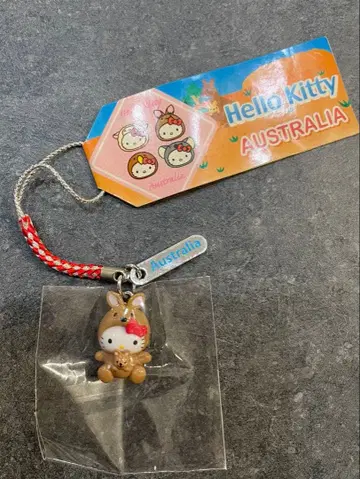 즉시 발송 가능 헬로키티 스트랩 호주 한정판 레어