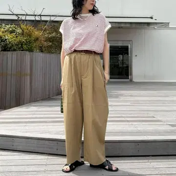 [ GEVACO ] 개더 테이퍼드 팬츠 / 프레디 & 글로스터