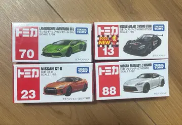 토미카 4대 세트 GTR 람보르기니 페어레이디 Z