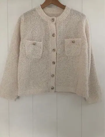 BEARDSLEY 팬시 기마 니트 자켓