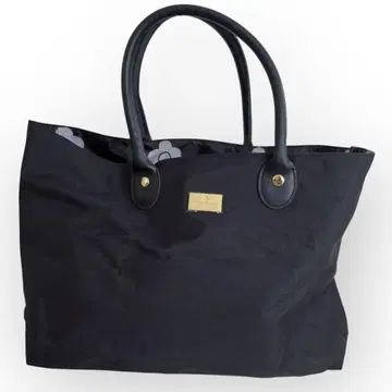 MARY QUANT 마리콴트 토트백 블랙 나일론 핸드