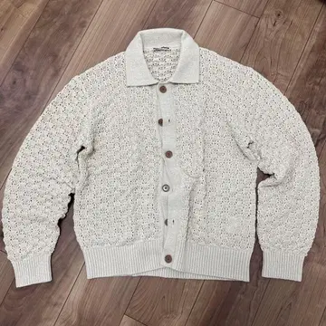 크로셰 니트 가디건