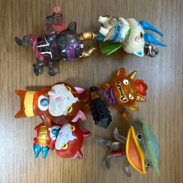 게임 캐릭터 피규어 6체 세트