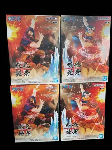 원피스 전광절경 도리 브로기 피규어 4개 세트