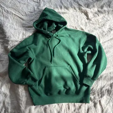 knuu 후디 Heavy Hooded Sweatshirt green