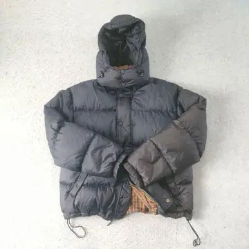 J.CREW 다운 자켓 네이비 짧은 기장 드로 코드