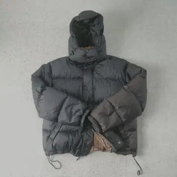 J.CREW 다운 자켓 네이비 짧은 기장 드로 코드