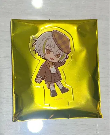 에이트 타워 레코드 콜라보 카페 아크릴 스탠드 화이트 빛 설탕 코팅