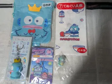 산리오 복권 한교동 러버 마스코트 복조리 파우치 피규어 제일복권