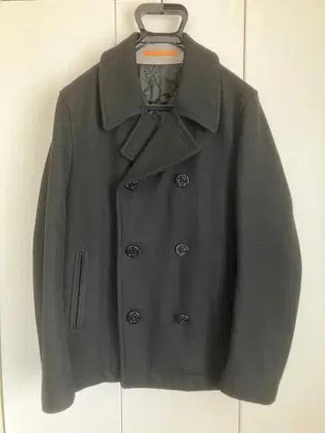 빔즈 M 울 피 코트 블랙 재패니즈 패브릭