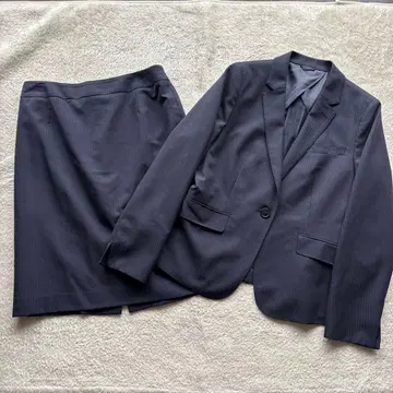 엔라인 프레셔스 취업 정장 13호~15호 네이비 빅 사이즈